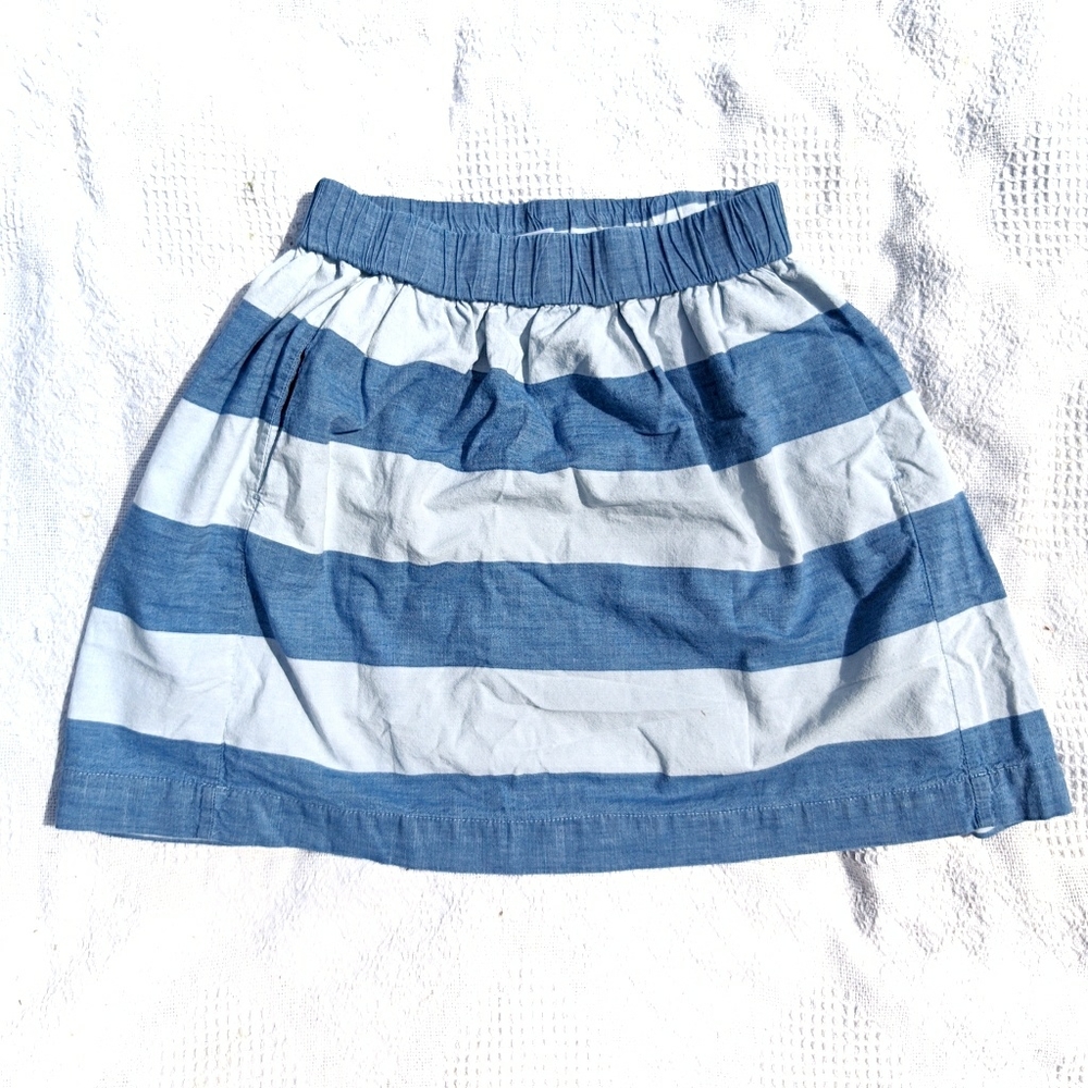 GAP Striped Mini Skirt